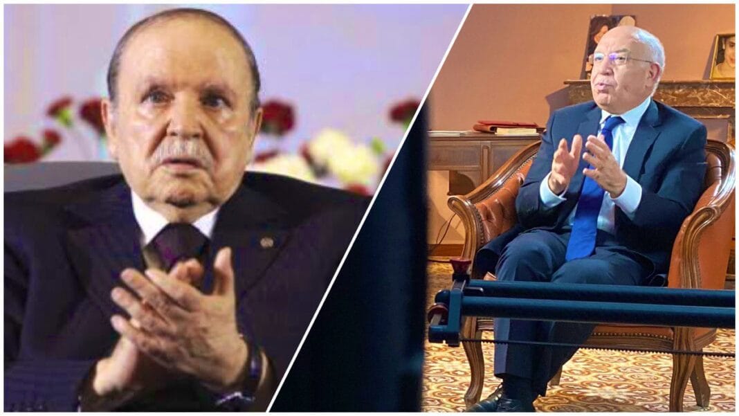 Rahabi : Bouteflika « n’avait pas d’ambitions pour une Algérie forte » Bouteflika et Rahabi lors d'une rencontre politique en Algérie.