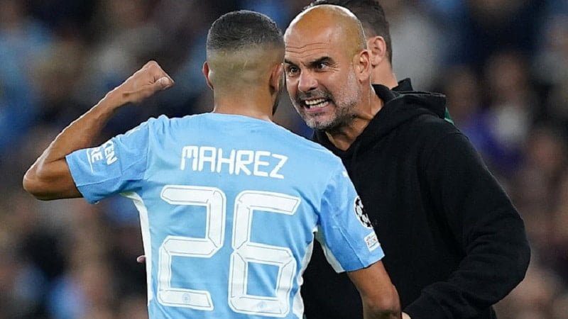 Encore des propos chocs de Pep Guardiola à Mahrez