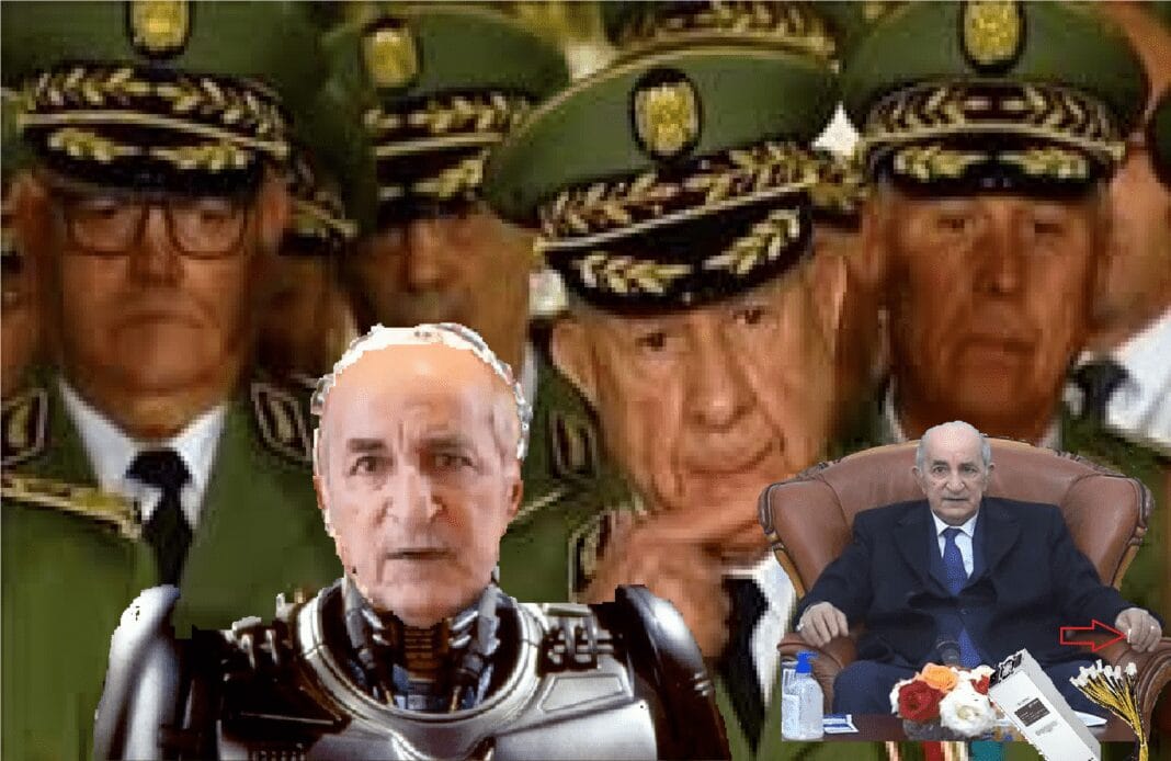 Révélations. Inquiétant et dangereux : un clan paramilitaire pousse vers le pourrissement pour justifier un Coup d’Etat militaire en Algérie Images de militaires et de figures politiques en Algérie.