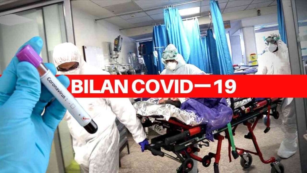 Coronavirus : 72 nouveaux cas et 4 nouveaux décès Personnel médical en hôpital traitant des patients COVID-19.
