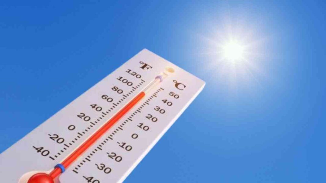 Météo Algérie : Voici les prévisions de ce jeudi 16 juin Thermomètre indiquant une température élevée sous le soleil.