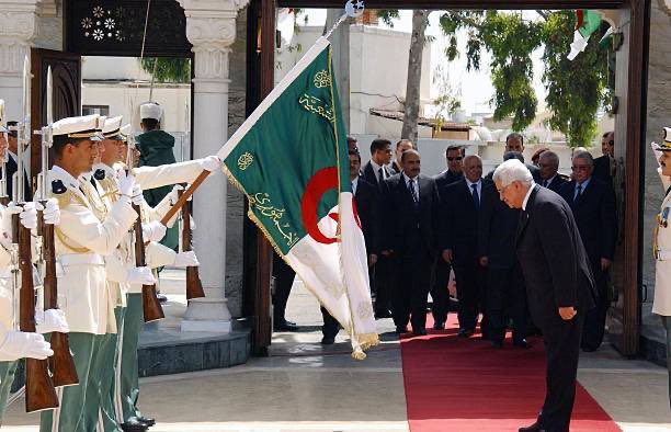 Mahmoud Abbas à Alger