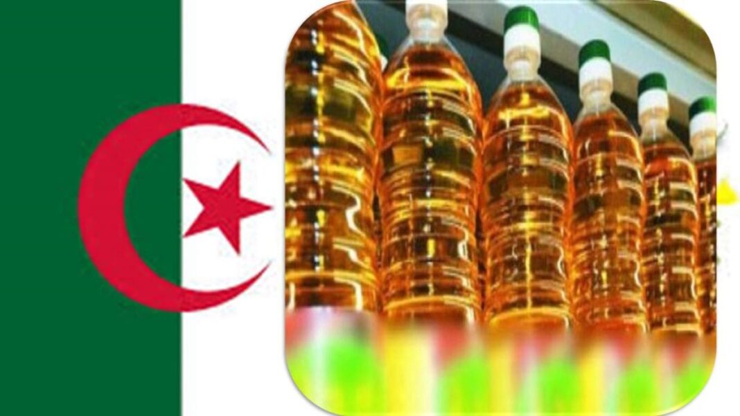 Algérie: un homme remplit le réservoir de sa Hyundai Accent avec de l’huile de table fait le buzz (vidéo) Bouteilles d'huile alimentaire alignées dans un supermarché.