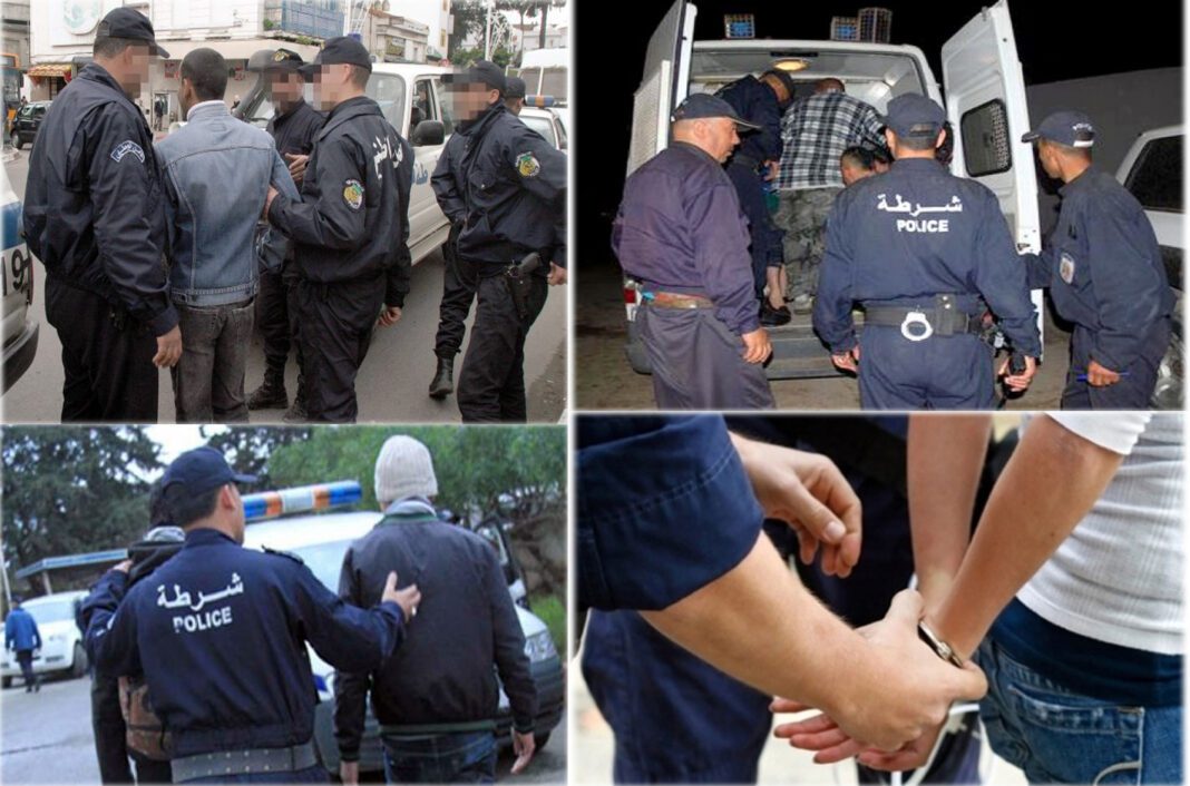 Victime de chantage par photos ou vidéos, voici comment la gendarmerie nationale peut aider Policiers en action lors d'une opération au Maroc.