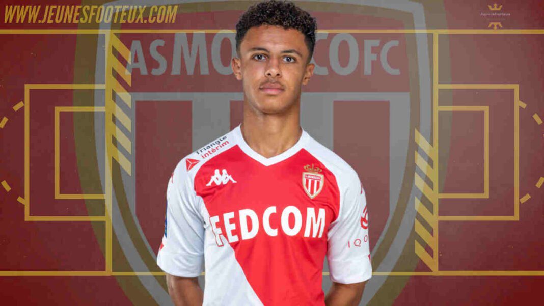 Sofiane Diop, Adli et Cho dans le viseur de la fédération marocaine de football! Sofiane Diop portant le maillot de l'AS Monaco lors d'un match.
