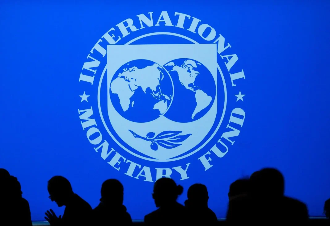 Algérie : voici le nouveau rapport du FMI Logo du FMI avec la Terre et la plume sur fond bleu.