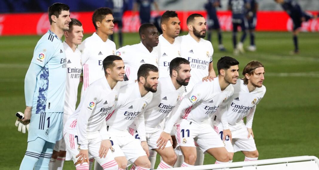 Excellente nouvelle pour le Real Madrid avant la finale de la LDC face à Liverpool Équipe du Real Madrid en photo officielle avant la finale de la Ligue des Champions.