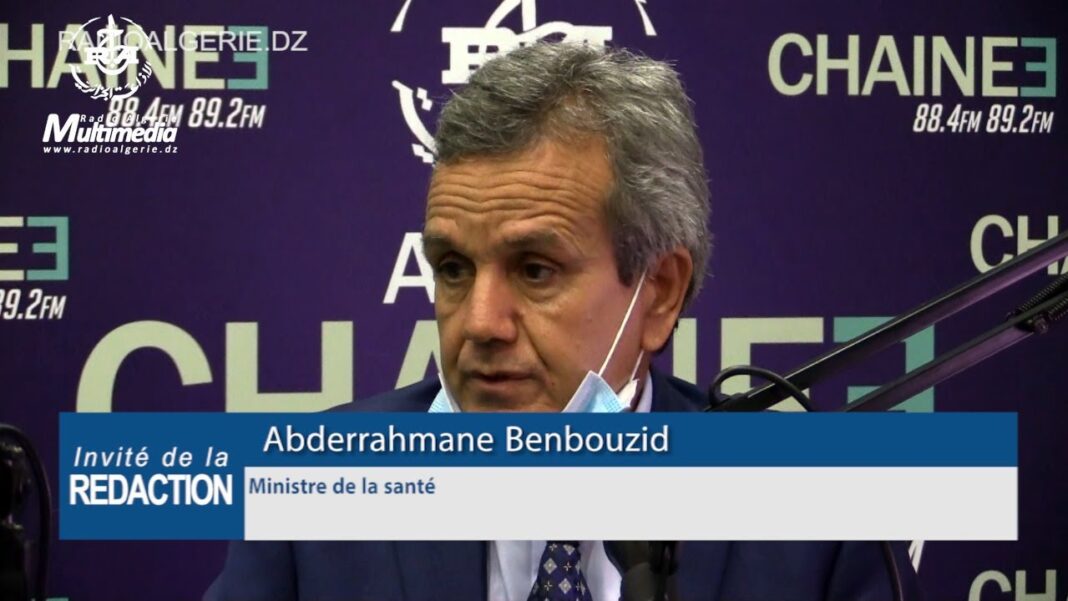La Variole du singe est elle présente en Algérie ? Abderrahmane Benbouzid, ministre de la santé, lors d'une interview.