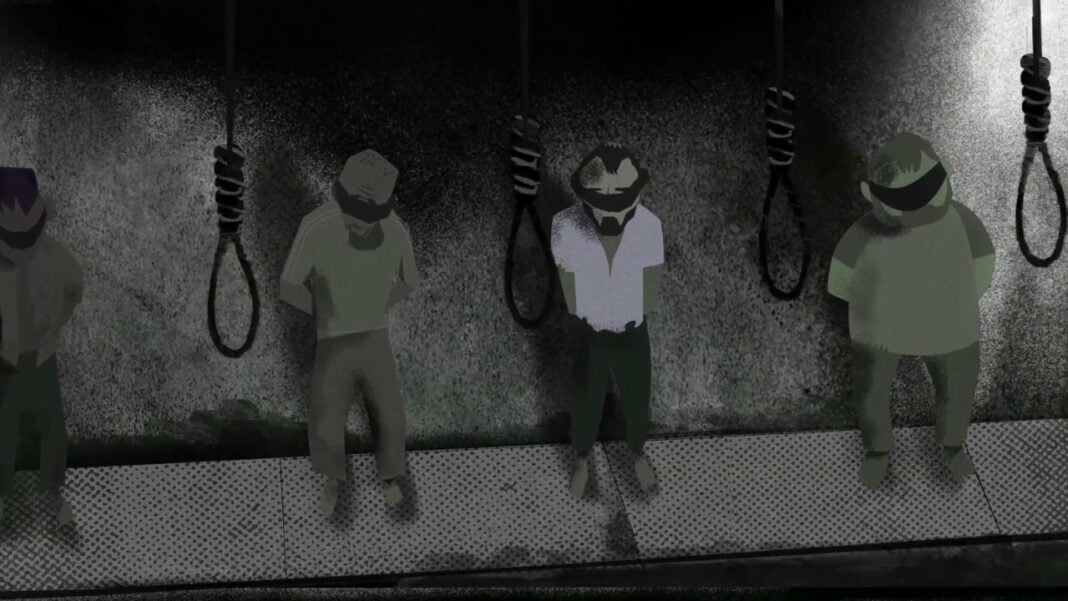 Suicides en prison en France Prisonniers pendus dans une cellule en France.