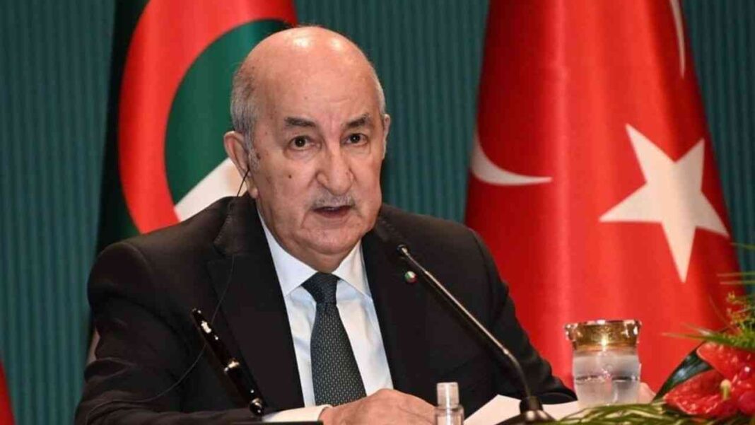 L’Algérie condamne l’attentat terroriste à Istanbul en Turquie Tebboune lors de la cérémonie à l'Université d'Istanbul.