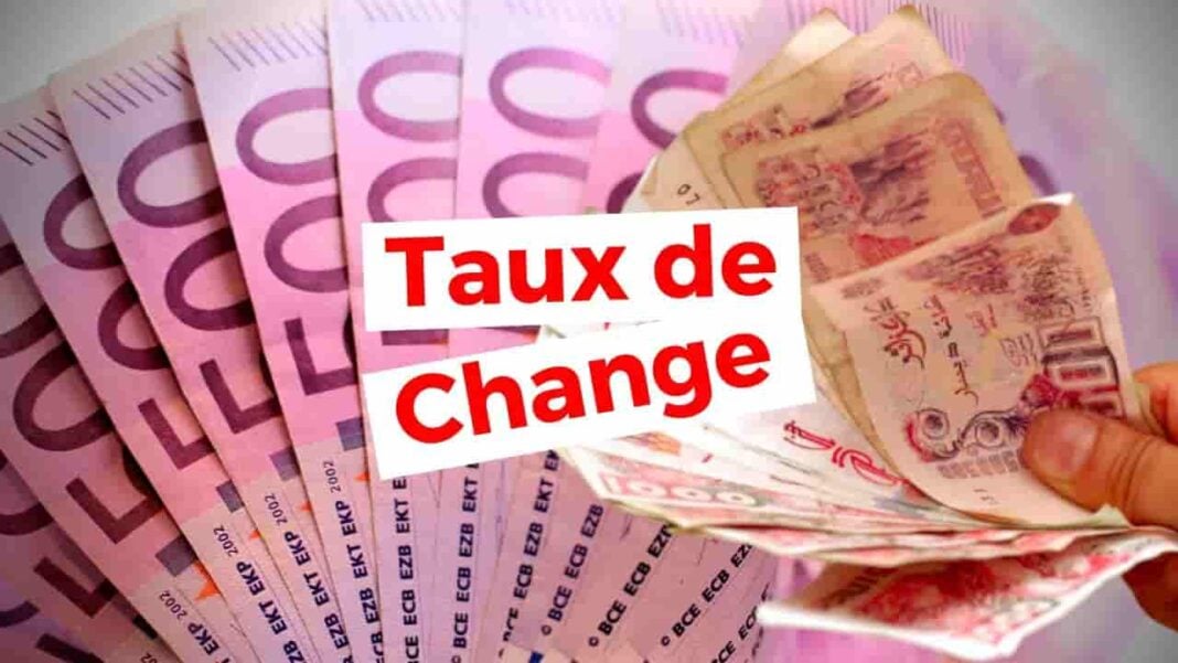 Devises dinar : voici le Taux de change du jour Billets de banque euro et dinar algérien, taux de change.