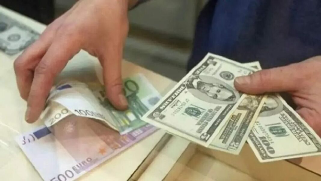 Devises : voici les cotations du dinar en banque et au marché noir ce 23 juin Personne manipulant des billets de banque en dollars et euros.