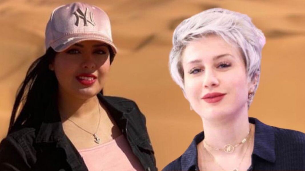 Rania Esmeralda à Houria Belguendouz : « Je ne réponds pas aux personnes sans cervelle » Rania Esmeralda et Houria Belguendouz lors d'une discussion.