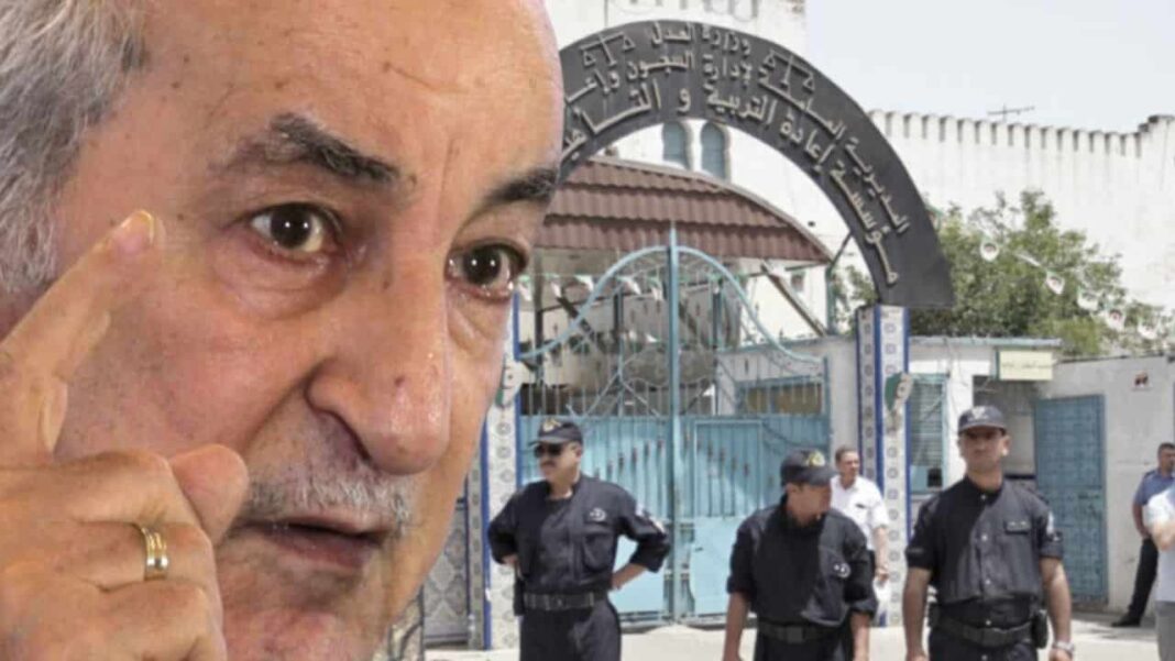60e anniversaire de l’indépendance de l’Algérie: Les catégories de prisonniers concernés par la grace présidentielle Homme parlant devant une prison en Algérie, contexte politique.