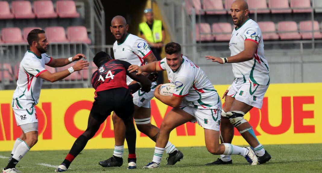 Africa Rugby Cup : le Kenya brise le rêve de l’Algérie de participer au Mondial Match de rugby entre le Kenya et l'Algérie lors de la Coupe d'Afrique.