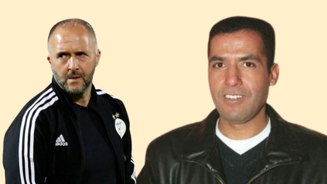 Cheb Mami et Djamel Belmadi Cheb Mami et Djamel Belmadi en photo ensemble.