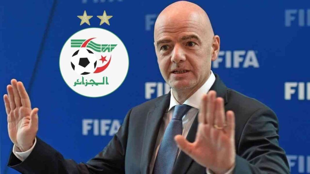 Félicitations de la FIFA à Zefizef Le président de la FAF Zefizef lors d'une conférence de presse FIFA.