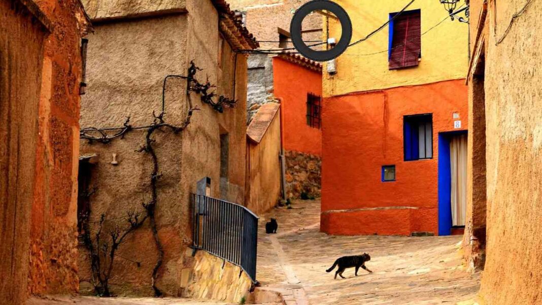 Découvrez pourquoi les Algériens aiment accrochés des pneus sur le toit de leur maison Maisons traditionnelles en Algérie avec pneus sur le toit pour la décoration.