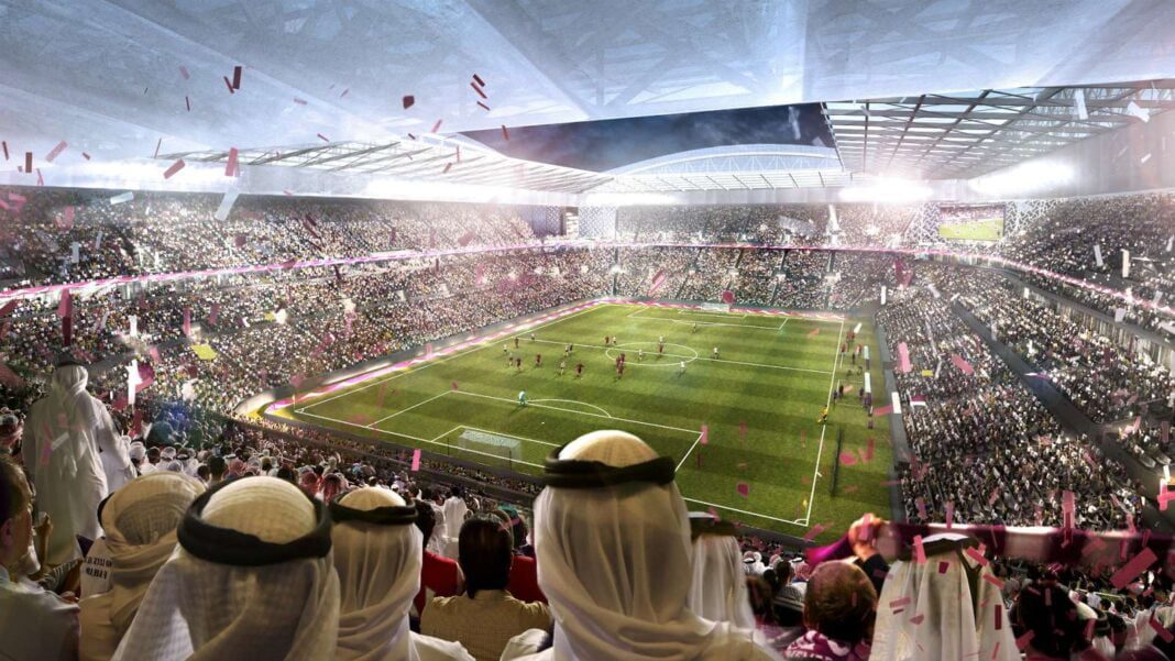 Affaire Algérie-Cameroun: Le Qatar prend position pour… Stade rempli de spectateurs lors d'un match de football en Arabie Saoudite.