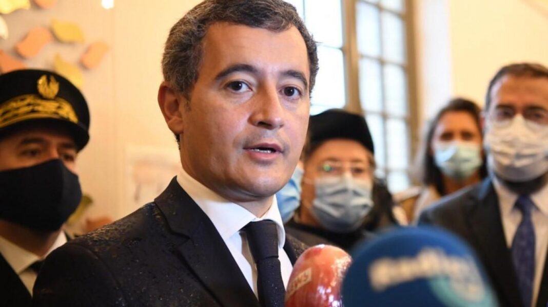 Gérald Darmanin annonce la fermeture d'une mosquée Gérald Darmanin lors d'une annonce officielle concernant une mosquée en France.