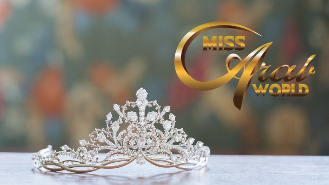 Miss Arab : les algériennes font sensation Couronne de Miss Arab avec pierres précieuses brillantes.