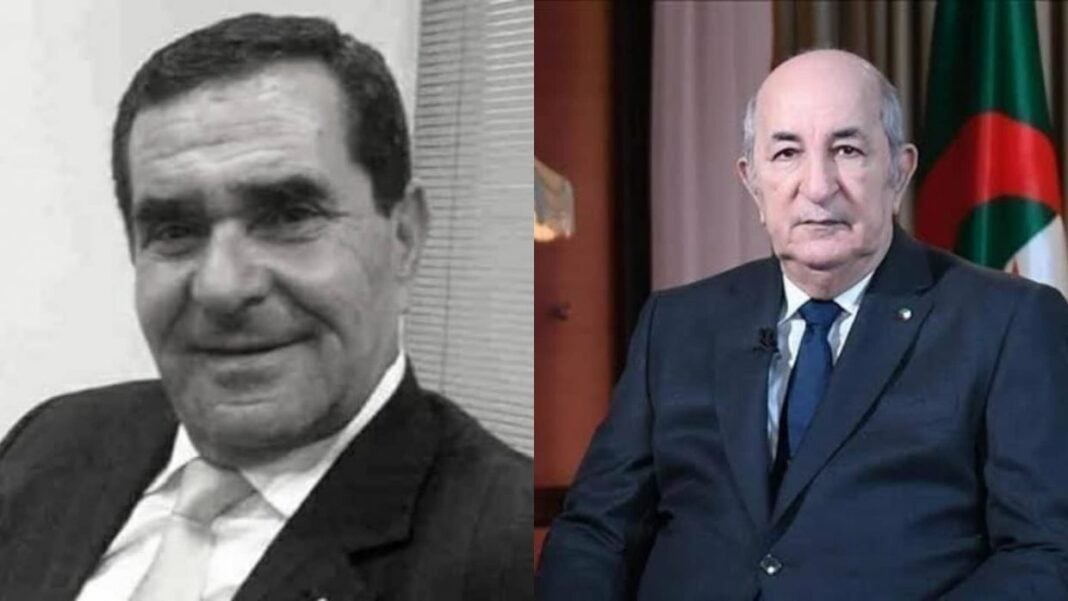 Condoléances à la famille Mahdaoui Tebboune présente ses condoléances à la famille du regretté Abderrahmane Mahdaoui.