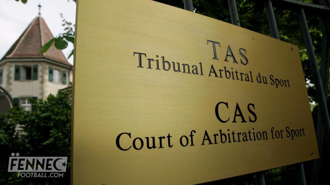 Nouvelle décision du TAS concernant l’Algérie, après celle de la FIFA Panneau indiquant le Tribunal Arbitral du Sport et la Cour d'Arbitrage pour le sport.