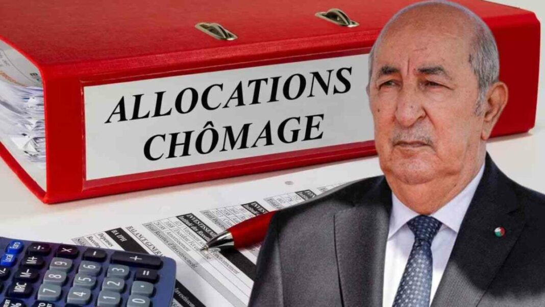 Algérie : du nouveau sur l’allocation chômage Image d’un homme d’affaires avec une boîte d’allocation chômage.