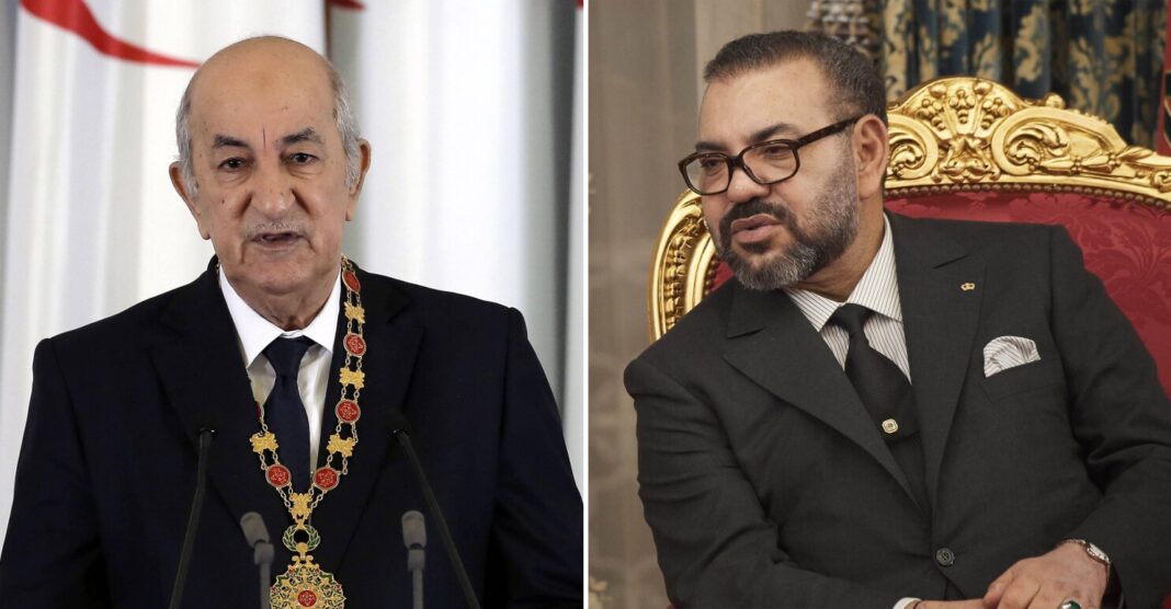 Diplomatie : le Maroc refuse « des leçons de l’Algérie» sur les droits de l’Homme Deux dirigeants en réunion pour un partenariat économique potentiel.