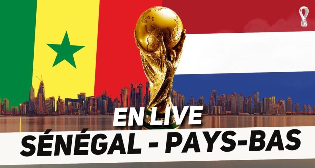Coupe du Monde: Sénégal Pays-Bas en direct Match en direct entre Sénégal et Pays-Bas pour la Coupe du Monde.