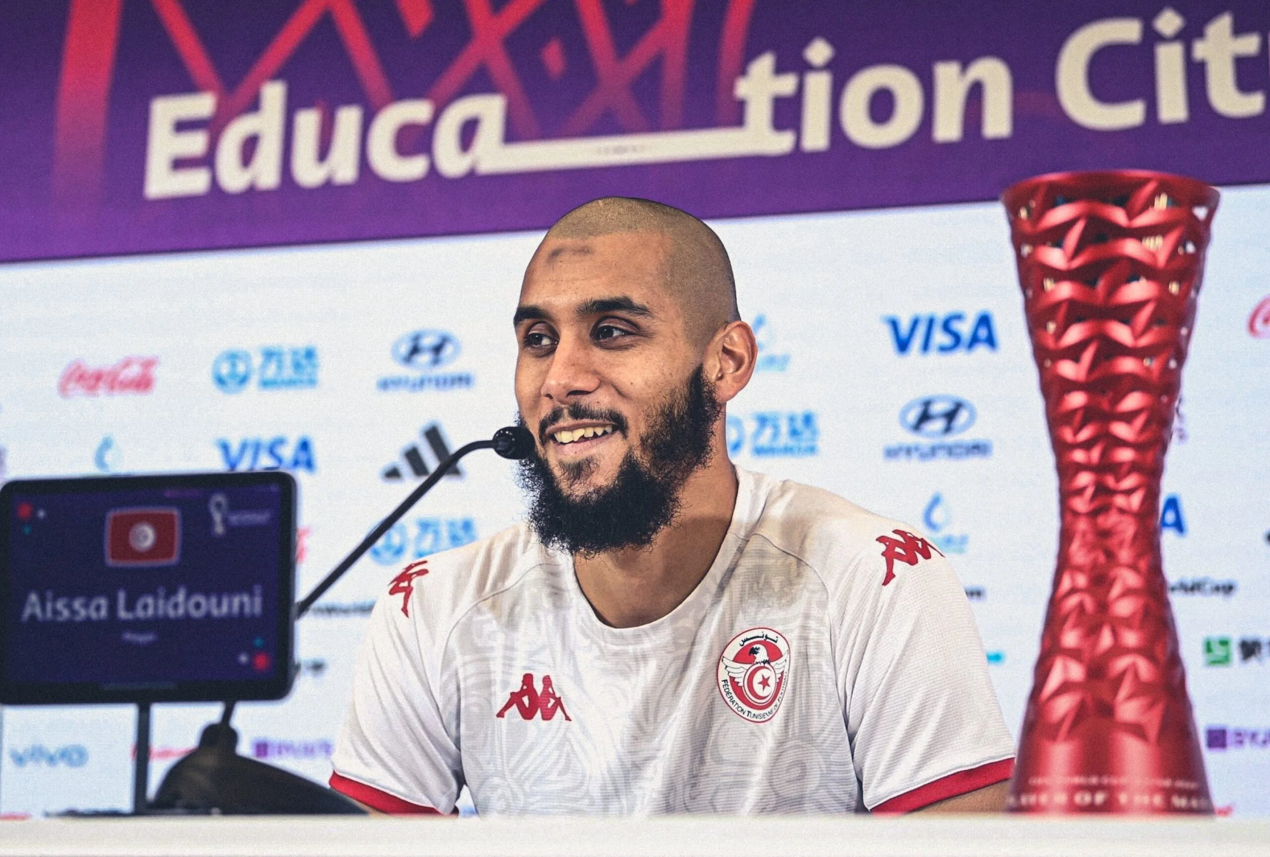 Tunisie: Laïdouni, l'attraction du mondial attendu ce samedi face à l'Australie