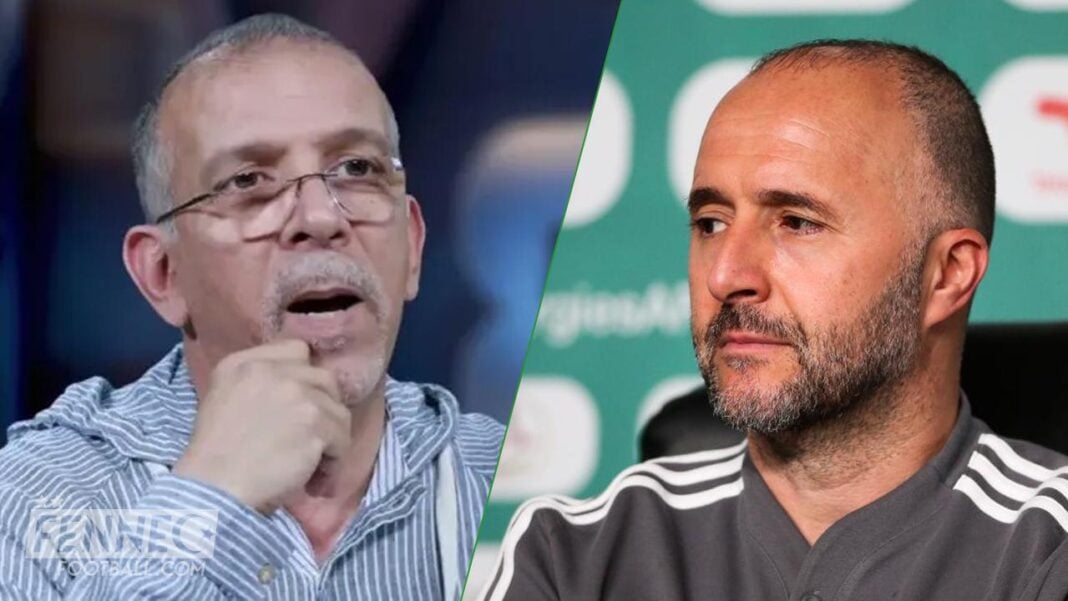 Coupe du Monde : Hafid Derradji accable Belmadi Hafid Derradji critique Belmadi lors d'une émission sportive.