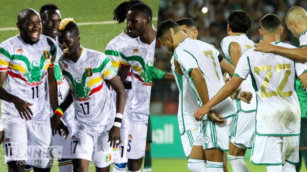 Algérie vs Mali : voici les trois cadres de l’Équipe nationale qui seront absents Les joueurs de l'équipe d'Algérie en action lors d'un match.