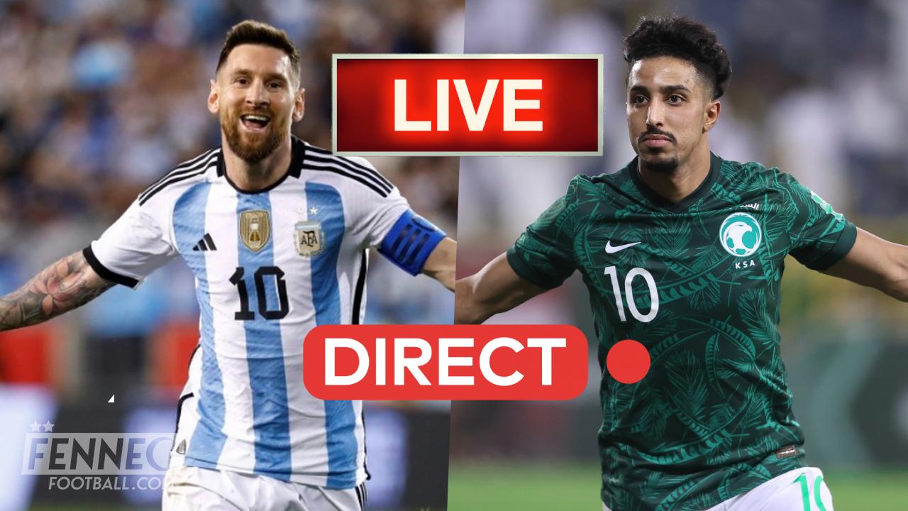 Coupe du monde : Suivez Argentine Arabie Saoudite Streaming – Live ici