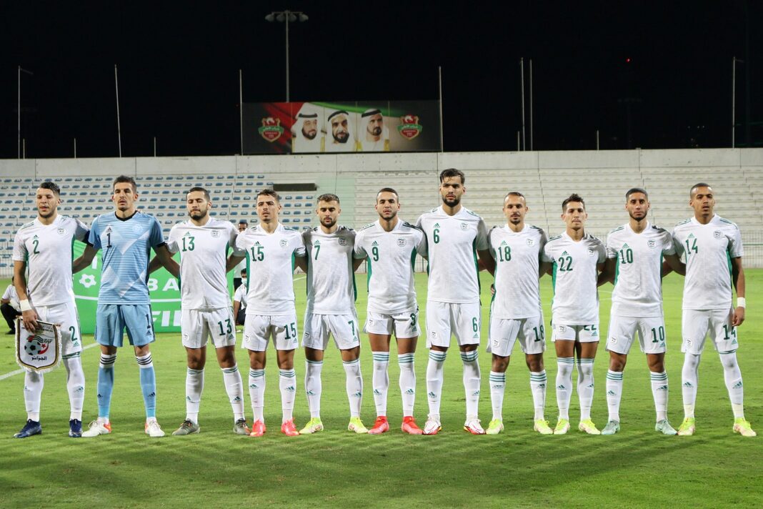 L'équipe algérienne de football A' en préparation pour un match important.