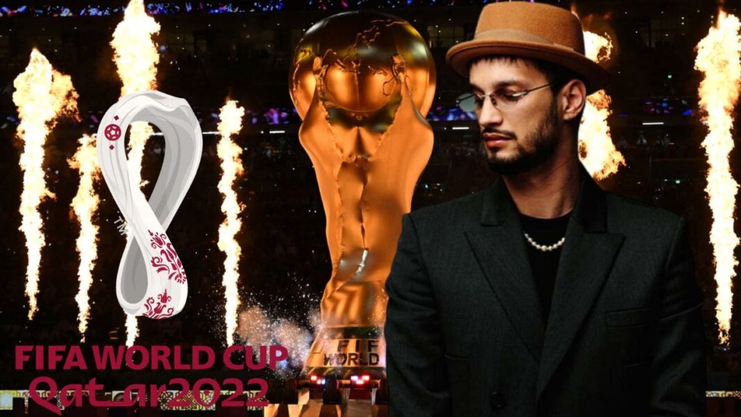 Mondial 2022 : l’Algérien Soolking invité pour un concert à Doha Soolking au Qatar avec la Coupe du Monde 2022 en arrière-plan.