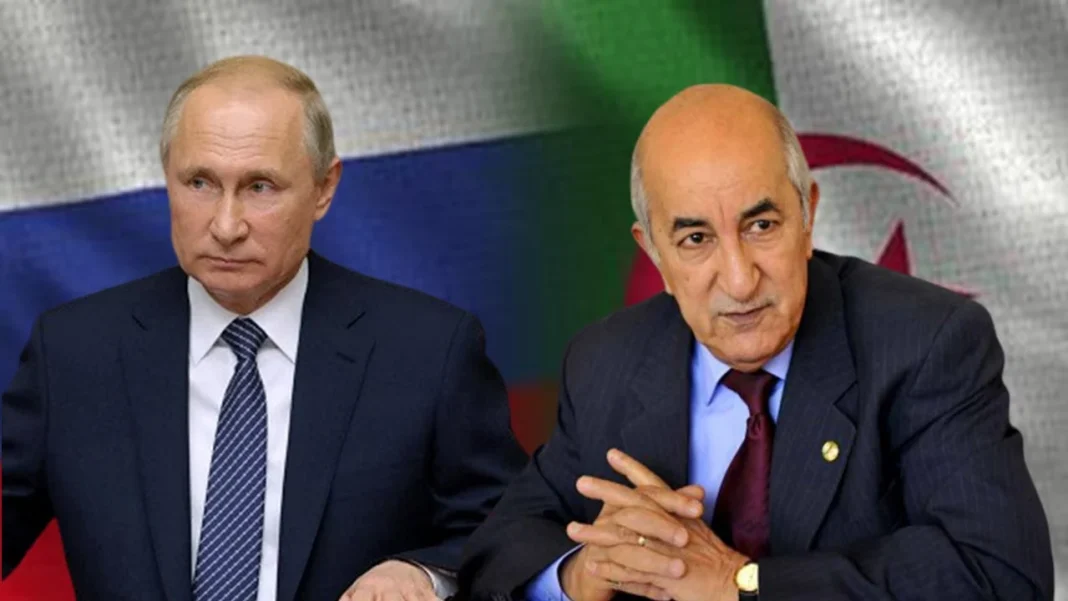 Collaboration Moscou -Alger: un pas de plus vers le renforcement des liens Vladimir Poutine et un officiel algérien lors d'une rencontre diplomatique.