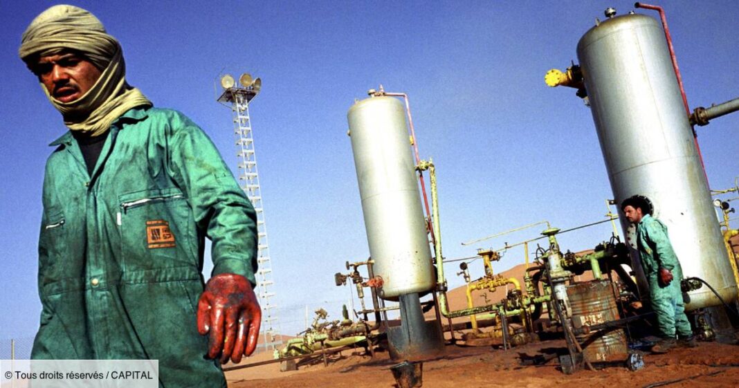 Indice gestion des ressources: voici la place de l’Algérie Travailleurs dans une installation pétrolière en Algérie.