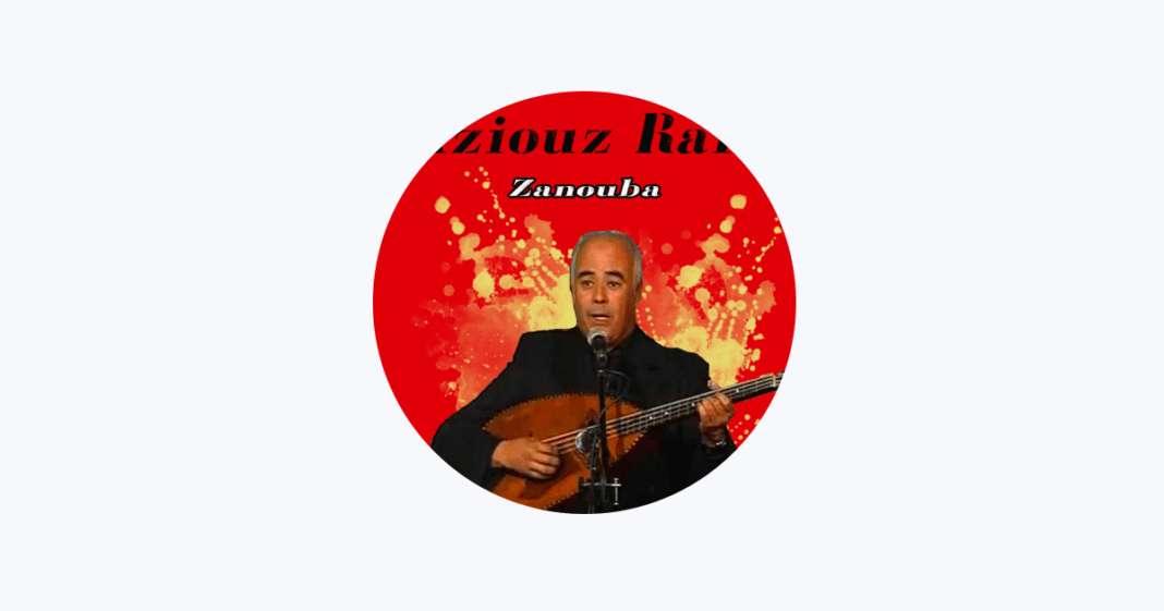 Culture-Algérie : le chanteur de chaabi, Aziouz Raïs passe de vie à trépas Portrait d'Aziouz Raïs jouant de la guitare lors d'une performance.