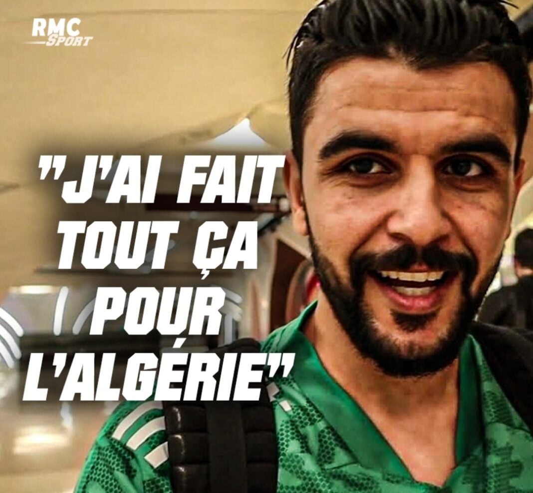 Le youtubeur algérien agressé par Eto’o parle : « J’ai fait ça pour l’Algérie » YouTubeur algérien souriant après l'agression par Eto’o, parlant de son acte pour l'Algérie.