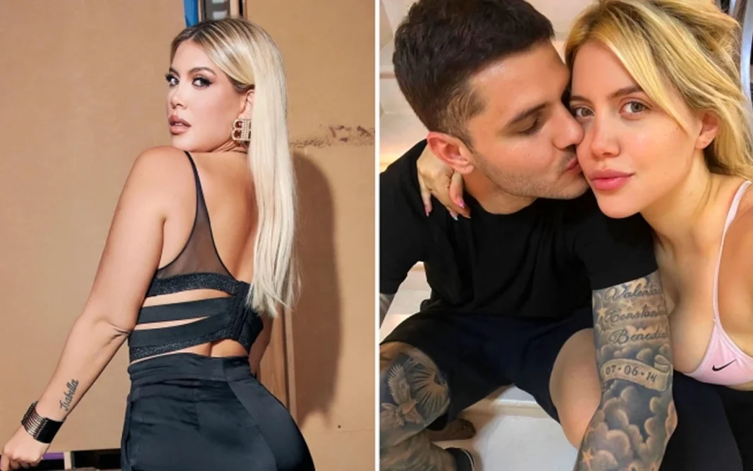 Voici l’incroyable fortune que Wanda Nara va toucher une fortune après son divorce avec Icardi Photo de Wanda Nara et Icardi lors d'un moment intime.