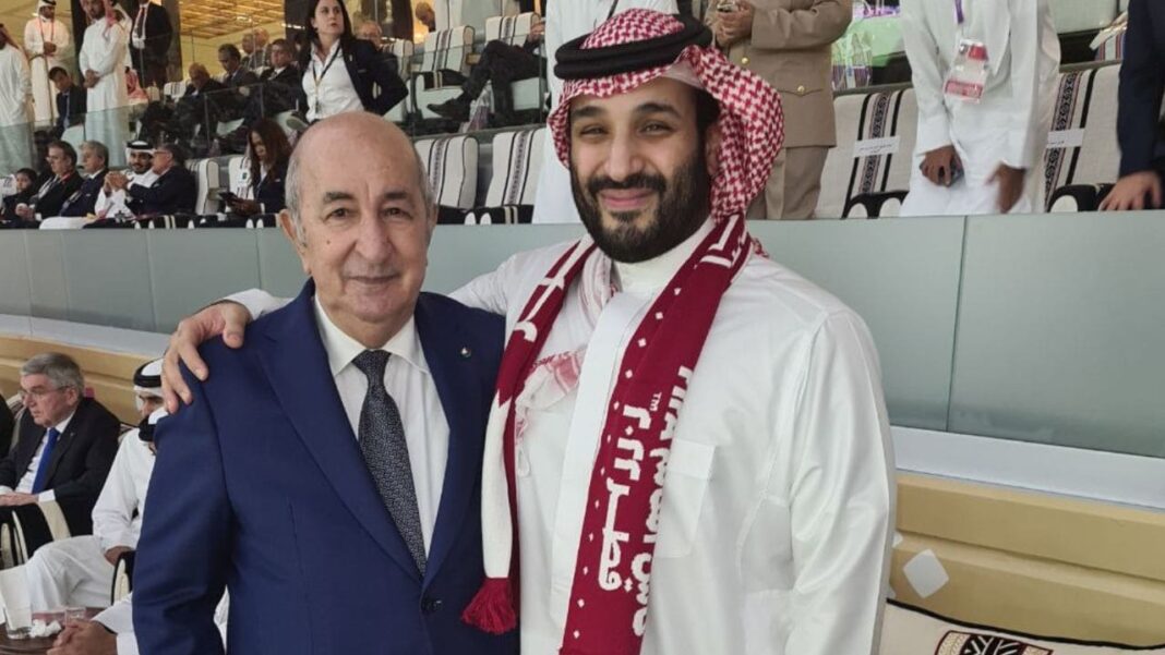 Algérie : le prince de l’Arabie saoudite, Ben Salmane sera en visite à Alger Le prince de l’Arabie saoudite, Ben Salmane, en visite à Alger lors d’un événement officiel.