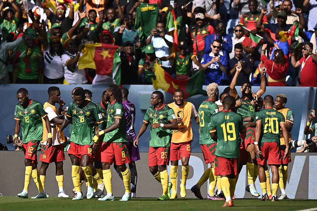 CDM 2022: Le Cameroun à l’assaut du Brésil… Le programme ! Équipe du Cameroun lors d'un match de la Coupe du Monde 2022.