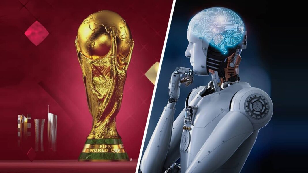 Comparaison entre la coupe du monde 2022 et un robot intelligent.