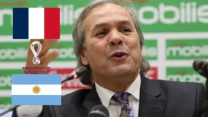 France – Argentine :Rabah Madjer donne son pronostic