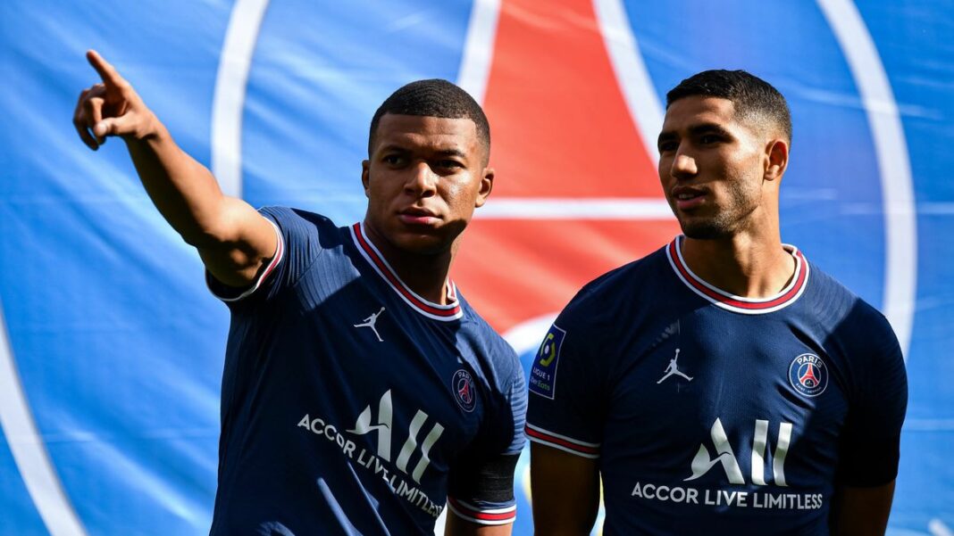 Hakimi, la grosse humiliation Mbappé et Neymar lors d'un match du PSG, en tenue officielle.
