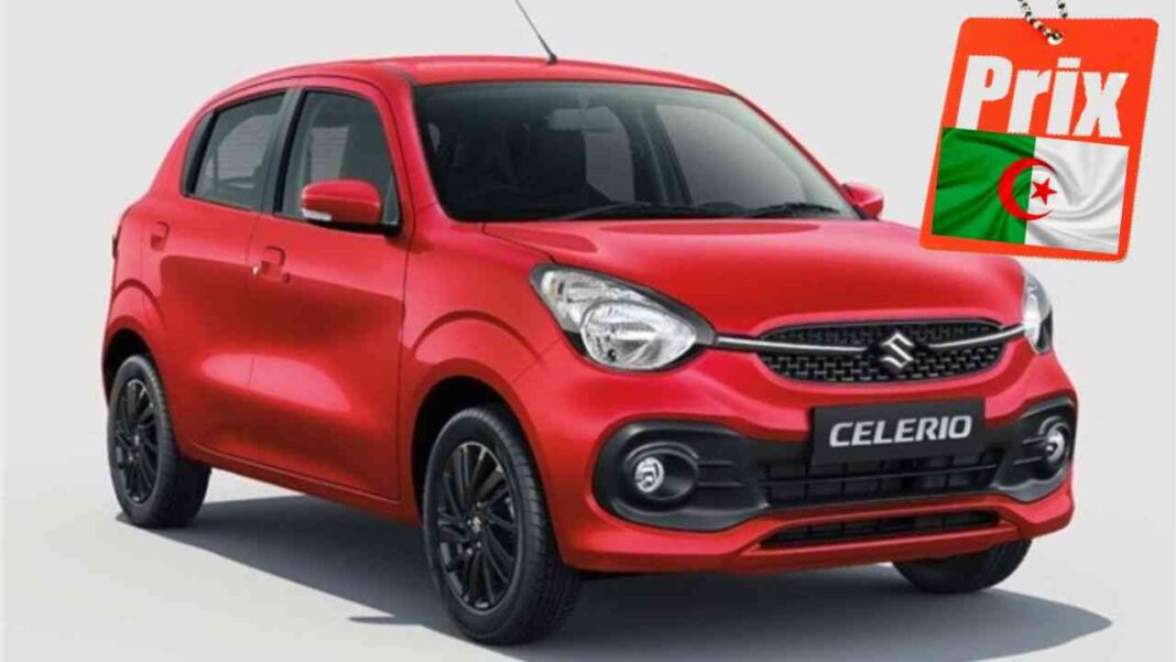 Suzuki Celerio 2022 en Algérie Voiture Suzuki Celerio 2022 rouge avec prix en Algérie.