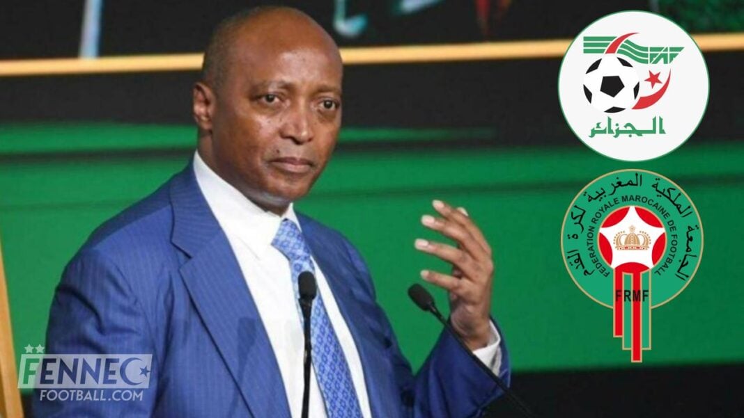CHAN 2023 : Patrice Motsepe contre attaque et confirme l’échec du complot marocain ! Patrice Motsepe, président de la CAF, lors d'une conférence sur le football africain.