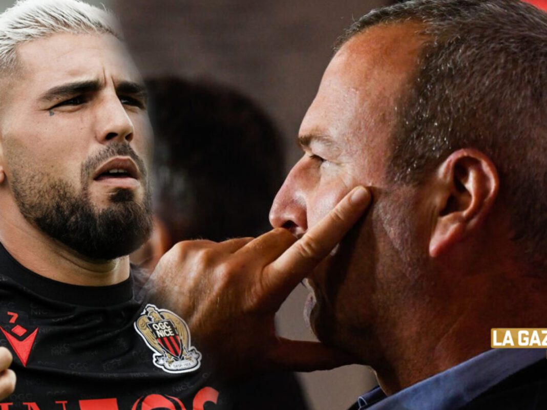 Equipe d’Algérie : Andy Delort lance des piques à l’OGC Nice Andy Delort lance des piques à l'OGC Nice lors d'une rencontre.