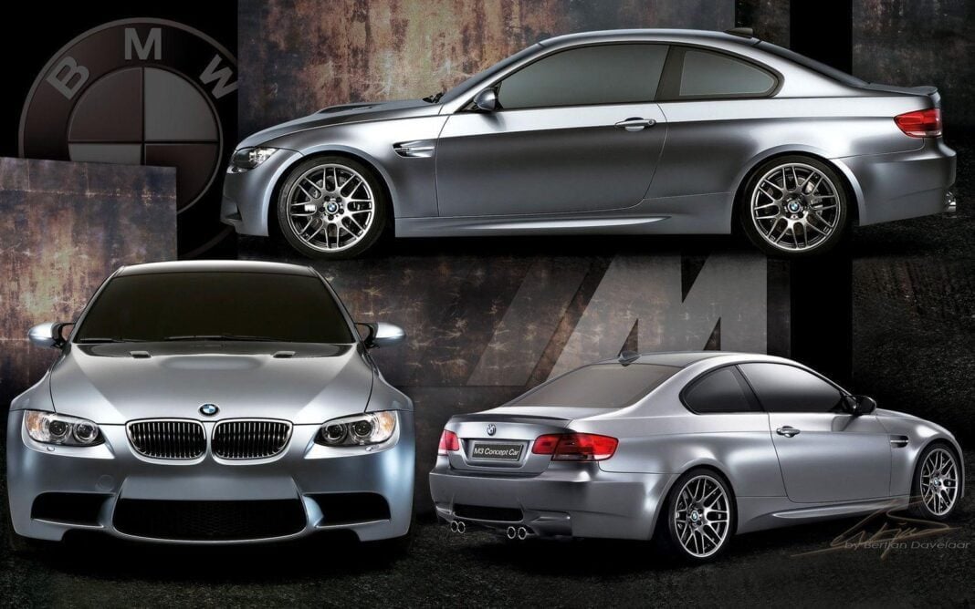 Automobile : Importation de voitures pour les Algériens depuis Dubaï à ce coût. Voiture BMW M3 coupé sportive en gris métallisé.